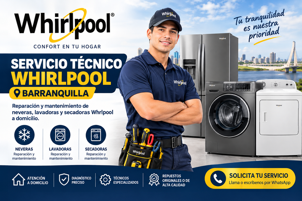 Servicio técnico whirlpool barranquilla